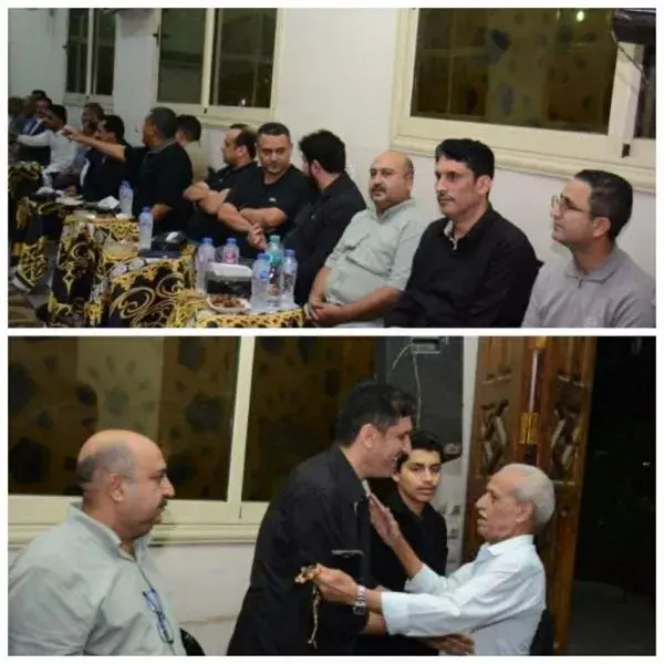 الصحفي الدكتور رياض الأديب يتلقى التعازي بوفاة وال...