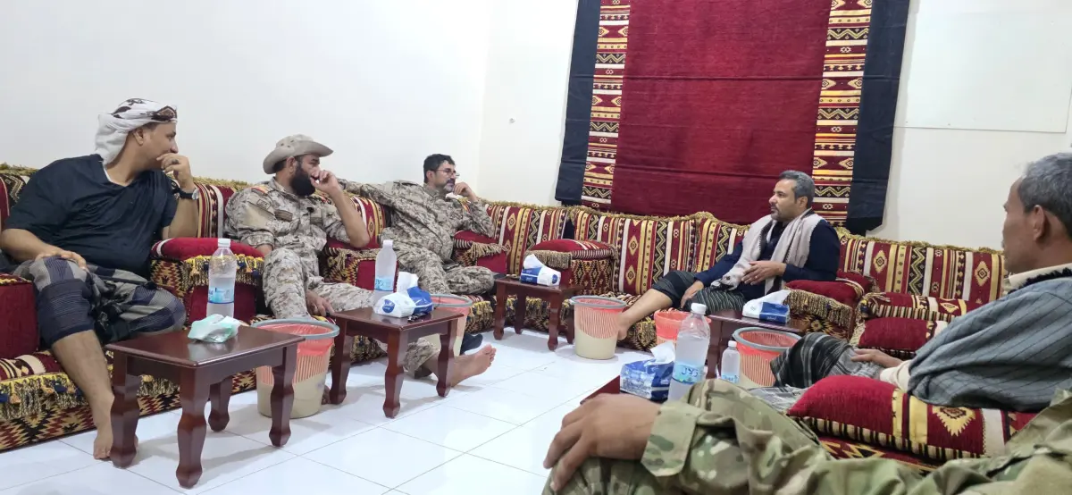 عقب اجتماعهم بقيادة المنطقة العسكرية الرابعة، محاف...