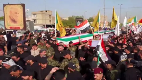 تشييع جثامين عناصر من الحشد الشعبي قضوا في قصف أمر...