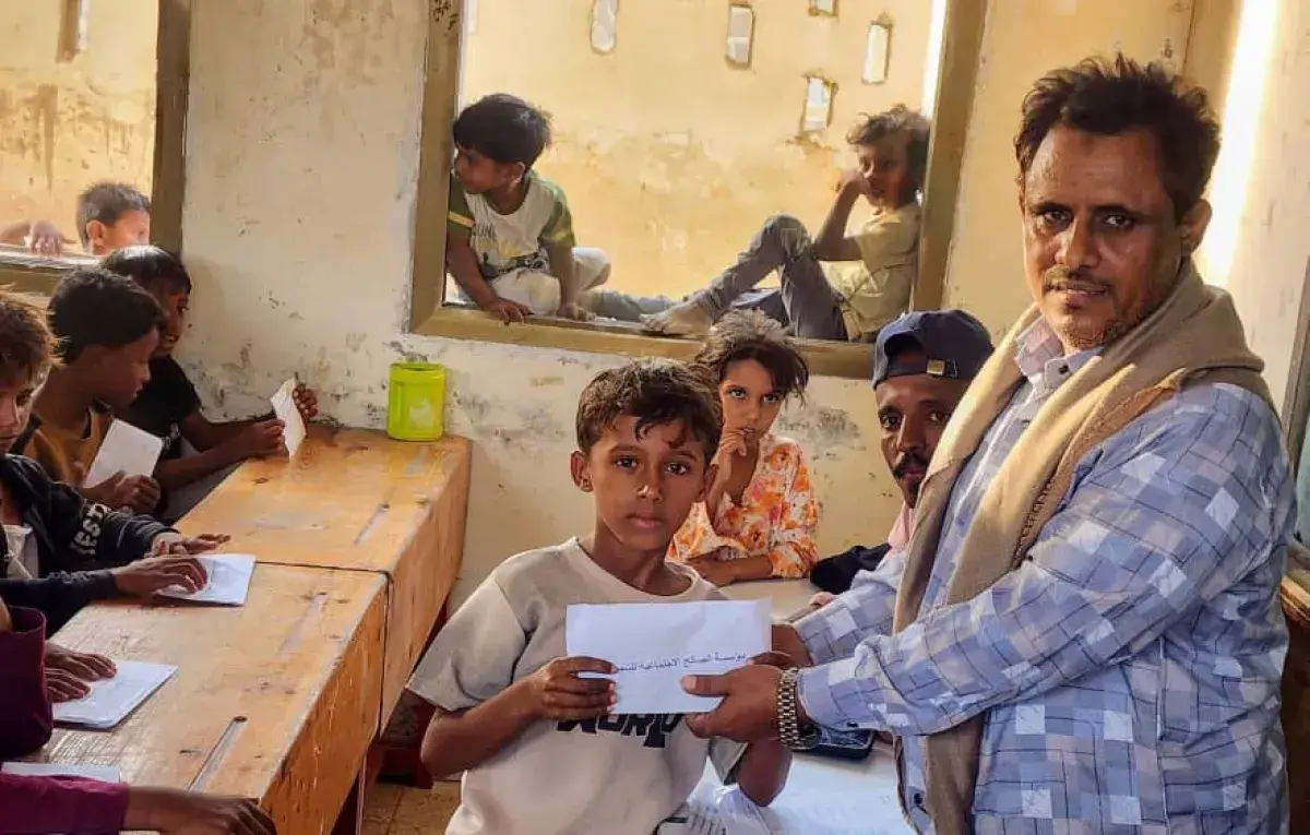 مؤسسة الصالح تدشن مشروع كفالة الأيتام في سقطرى