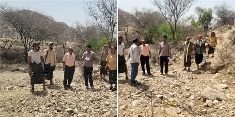 لحج.. فريق هندسي يجري دراسات أولية لطريق الفرشة -...