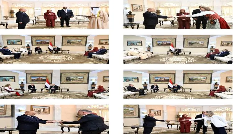 رسائل نارية للعليمي أمام سفراء 5 دول:تصعيد الحوثي...