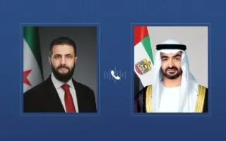 رئيس الدولة والرئيس السوري يبحثان خلال اتصال هاتفي...