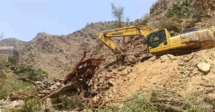 طريق باتيس رصد معربان يواصل التقدم.. والمشروع يقتر...