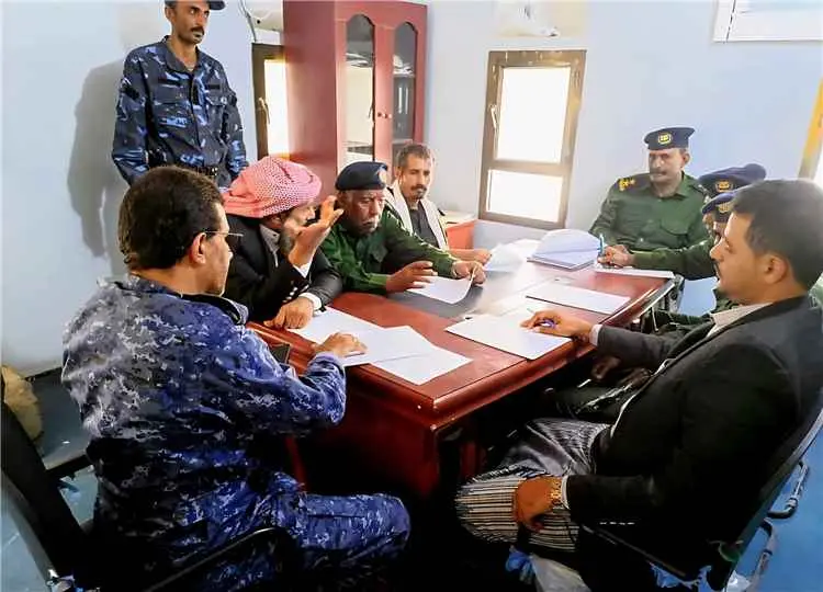شرطة مديرية الصعيد تعقد اجتماعآ امنيآ موسعآ وتقر ر...