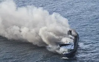 5 قتلى و41 مفقوداً و225 ناجياً في حريق عبارة في إن...
