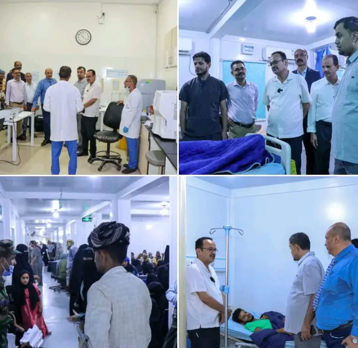 مدير صحة تعز يطلع على جاهزية المستشفى السعودي الميداني ومستشفى 2 ديسمبر بالمخا