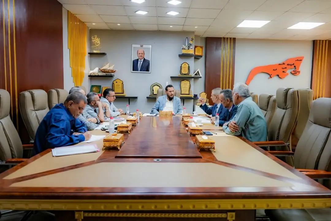 محافظ عدن يناقش مع رئيس مصلحة الضرائب تعزيز التعاو...