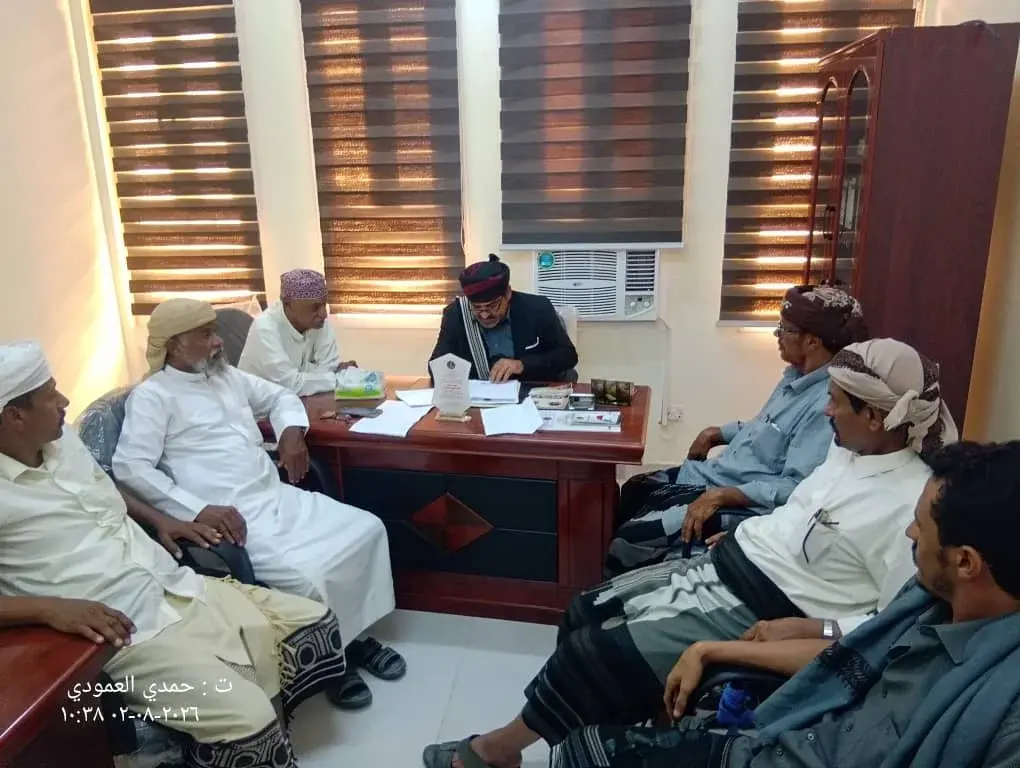 بن شيخان يلتقي ممثلي الاتحاد العام لقبائل الجنوب في حضرموت بالعاصمة عدن 