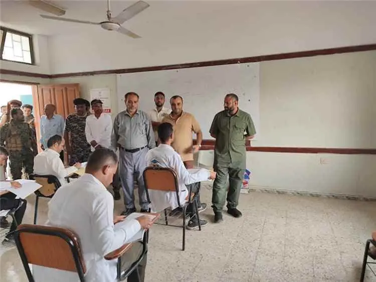 محافظ الضالع القبة يدشن الأختبارات النهائية الوزار...