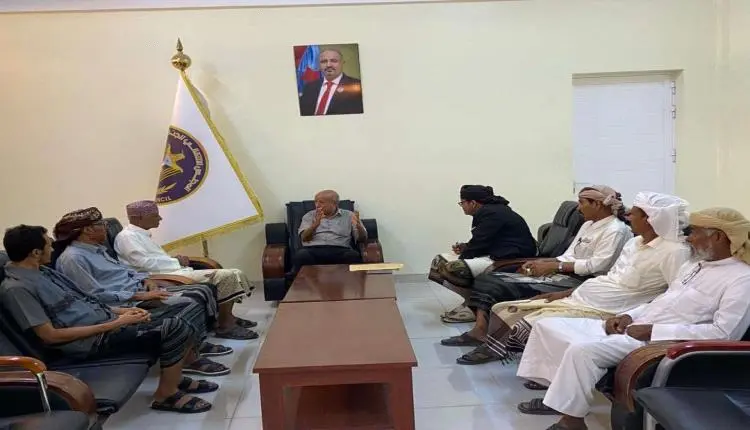 مجلس المستشارين يطّلع من قيادة الاتحاد العام لقبائل الجنوب العربي آخر مخرجات لقاء يافع ومستجدات حضرموت