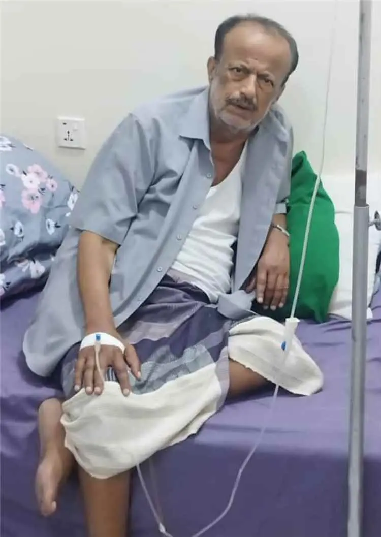 اللواء ناصر النوبة يرقد في أحد مستشفيات عدن منذ أسبوعين.. ودعوات للدولة بالوقوف إلى جانبه