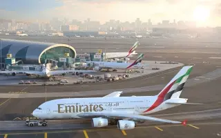 "أو أيه جي": مطار دبي الدولي أكبر محور للطيران في...
