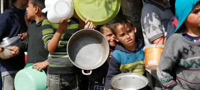 %10 من سكان غزة على حافة المجاعة