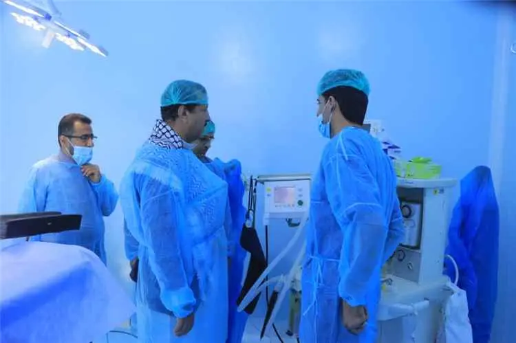 وكيل محافظة مأرب يتفقد مستوى الخدمات الطبية في مست...
