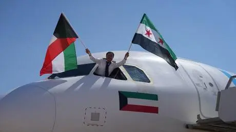 سوريا: انطلاق أولى رحلات طيران الجزيرة من الكويت إ...