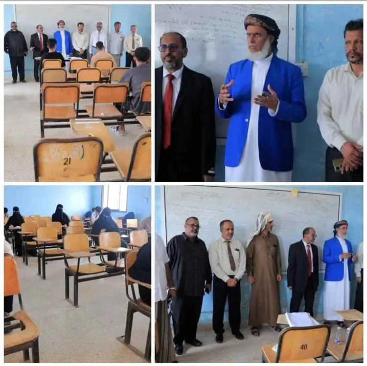 جامعة المهرة تدشن امتحانات القبول والمفاضلة للعام الجامعي 2026–2027م في تخصصي طب وجراحة الفم والأسنان وتقنية المعلومات