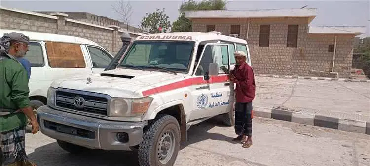 السلطة المحلية بأحور تشكر قيادة الأمن الوطني لإسهامها في إصلاح سيارة إسعاف المستشفى