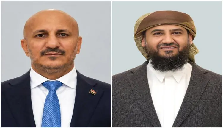 خلال اتصال هاتفي بطارق صالح .. المحرمي يؤكد وحدة الموقف في مواجهة مليشـ,ـيات الحـ,ـوثية الإرهـ,ـابية