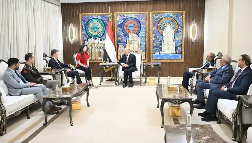 بعد استهداف ميناء المخا.. العليمي : على واشنطن معا...