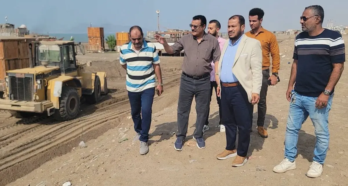 “سالمين” و”الداؤودي” يدشنان مشروع إنشاء كورنيش ساح...