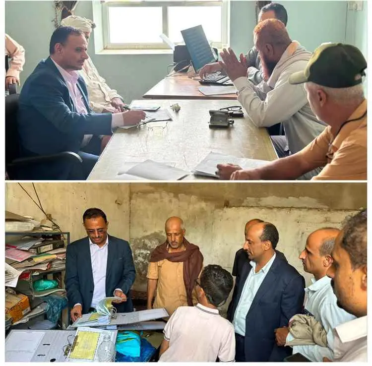 بتوجيهات محافظ الضالع.. الوكيل الحسني ينفذ نزولًا ميدانيًا لمتابعة أوضاع قطاع المياه في قعطبة