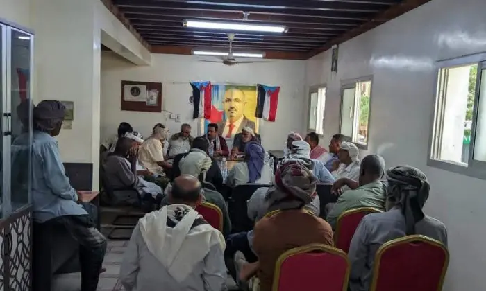 غيل باوزير تحتضن لقاءً موسعًا لقيادات الانتقالي لم...