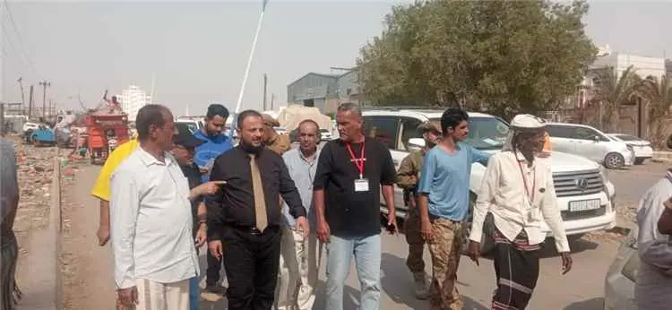 اليزيدي يتابع ميدانيًا إزالة العوائق وتسريع أعمال...