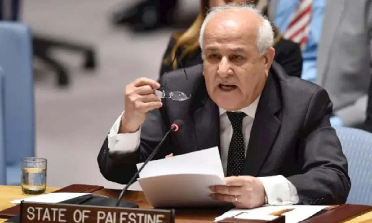 منصور أمام مجلس الأمن: اتفاق غزة يهدف إلى توحيد الأراضي الفلسطينية