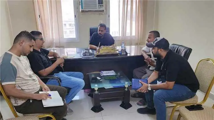 مكتب الشباب والرياضة بساحل حضرموت يبحث أفق التعاون...