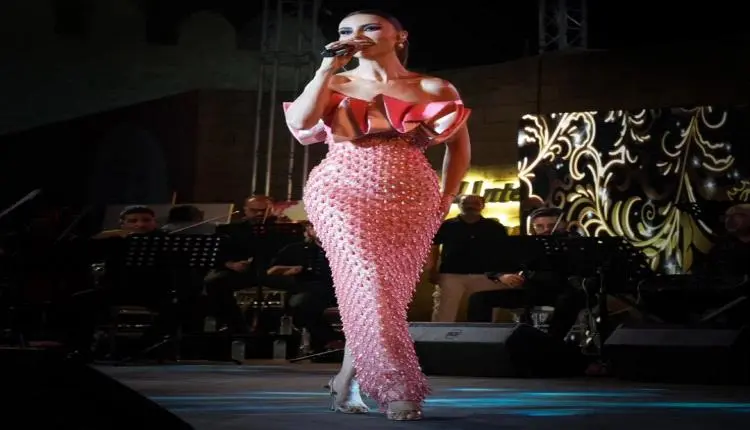 الفنانة التونسية شيماء هلالي تشعل أجواء  مسرح سوسة...