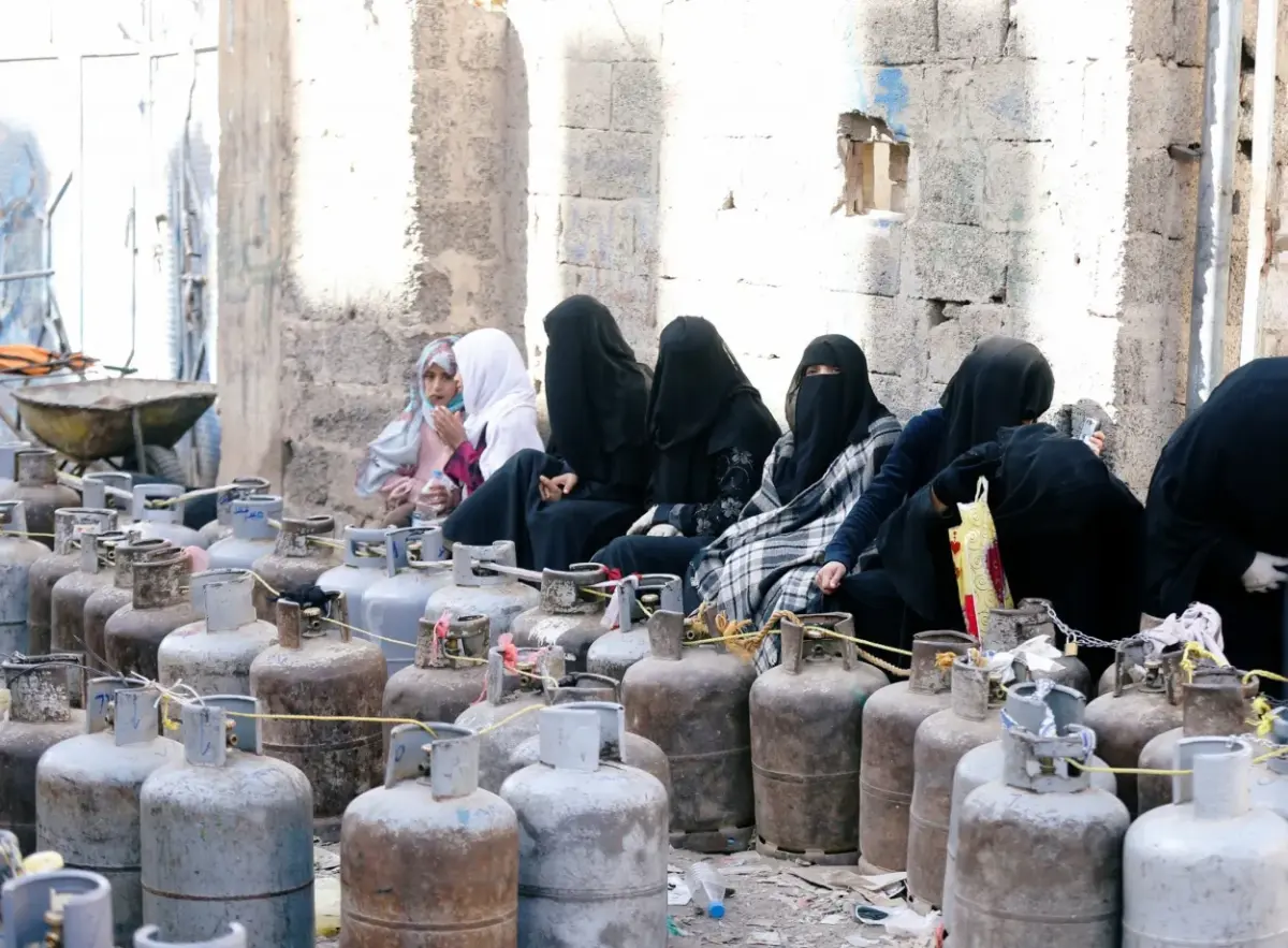 أزمة  في مادة الغاز تضرب العاصمة المؤقتة عدن