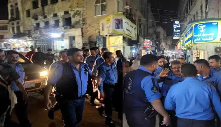 نائب شرطة السير العقيد عادل يقود حملة لإنهاء الفوض...