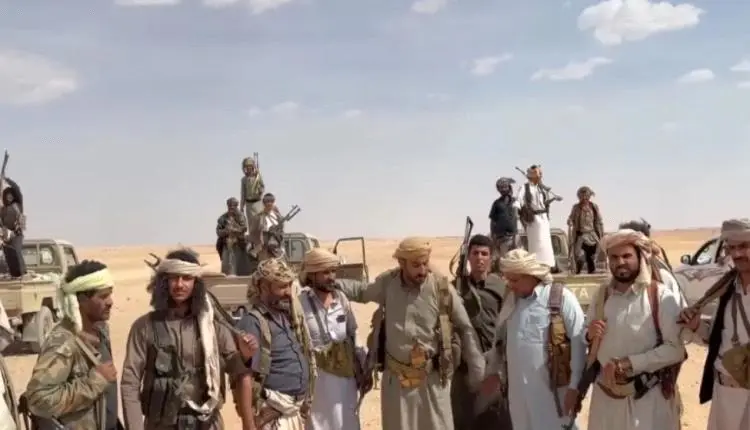 القبائل تتحرك من الجوف نحو جبهة مريس.. حشد قبلي وا...