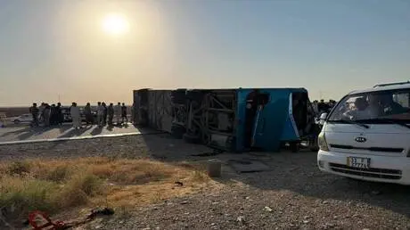 حادث مروع في العراق.. عشرات الضحايا في انقلاب حافل...
