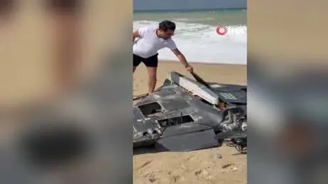 العثور على مسيرة  بمياه ساحل ينيكوي في إسطنبول