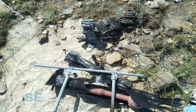 خلل يصيب طائرة حوثية مذخرة قبل تنفيذها عمليات إرها...
