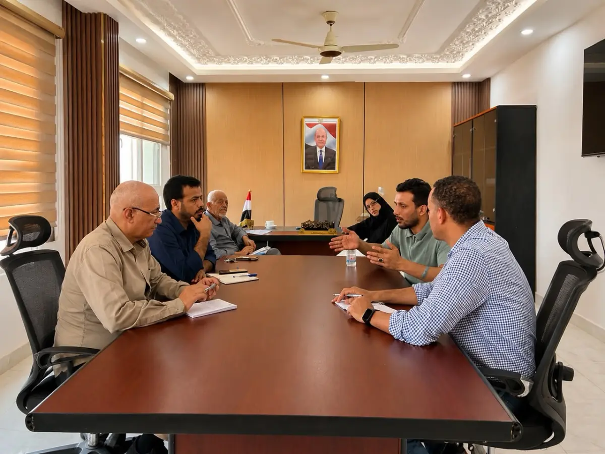 الشرجبي يبحث مع منظمة الإغاثة الدولية أولويات مشاريع المياه والصرف الصحي وتعزيز الشراكة