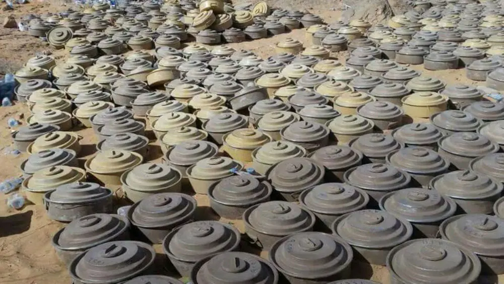 "مسام" ينزع 2,157 لغماً خلال اسبوع زرعتها المليشيا...