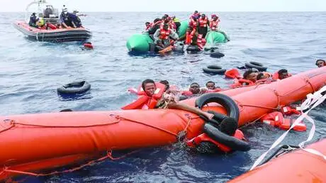 ليبيا.. انتشال جثث 9 مهاجرين قبالة طرابلس