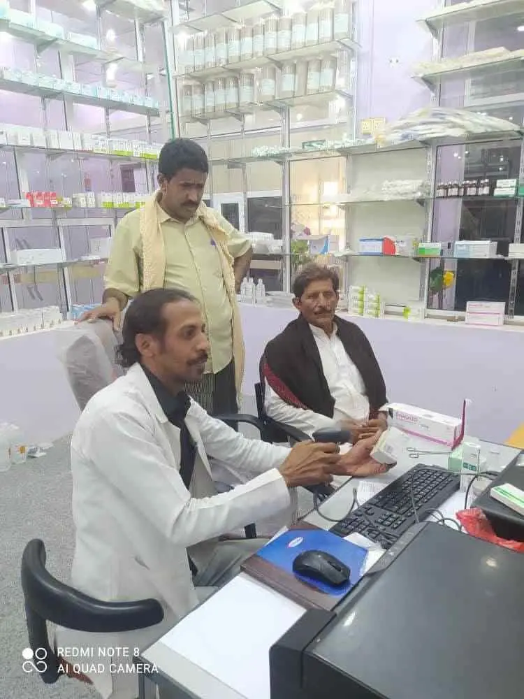 مدير عام مديرية شحن يطلع على النظام الآلي بمستشفى...