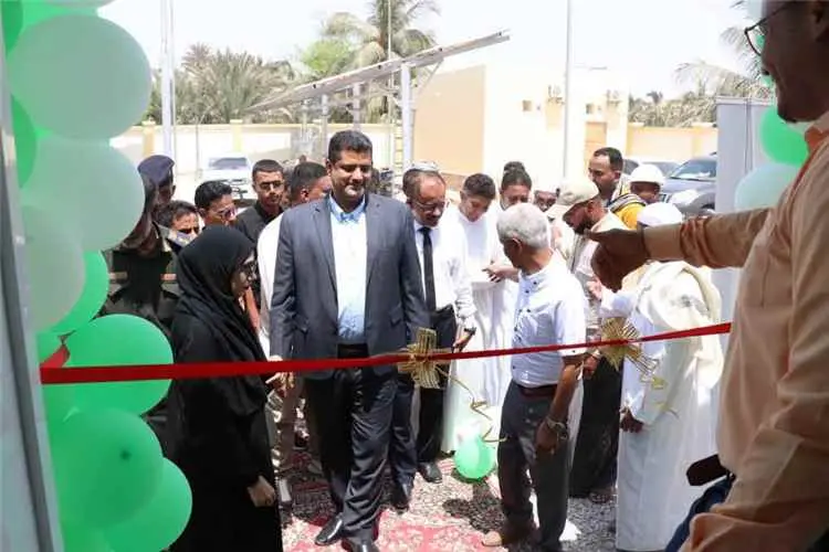 تدشين وافتتاح عددٍ من المشاريع الخدمية والتنموية ف...