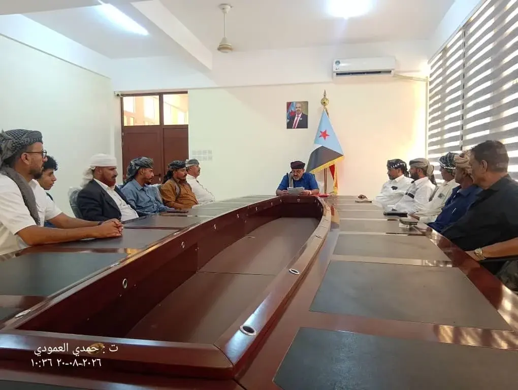 اليزيدي لوفد الضالع: قبائل وشرائح المجتمع الجنوبي...