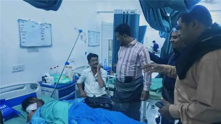 قيادات من الأمن الوطني الساحل تزور جرحى الهجوم الإ...
