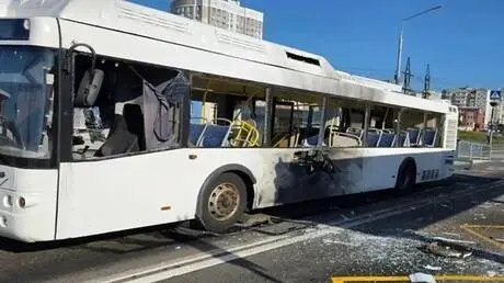 إصابات بغارة مسيرة أوكرانية على حافلة ركاب في بيلغ...