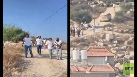 الضفة الغربية.. مستوطنون يعتدون على فلسطينيين في ب...
