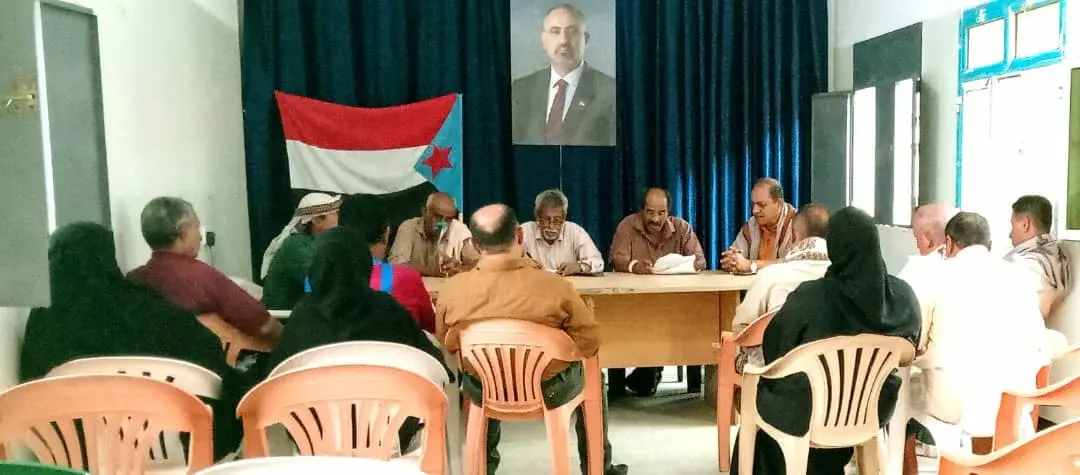 تنفيذية انتقالي دار سعد تناقش الأوضاع الخدمية والم...