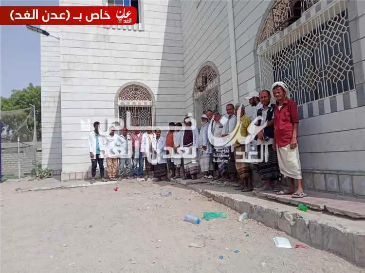 عمال الصحة في مودية ينظمون وقفة احتجاجية للمطالبة بإعادة عمل البنك الدولي في المرافق الصحية