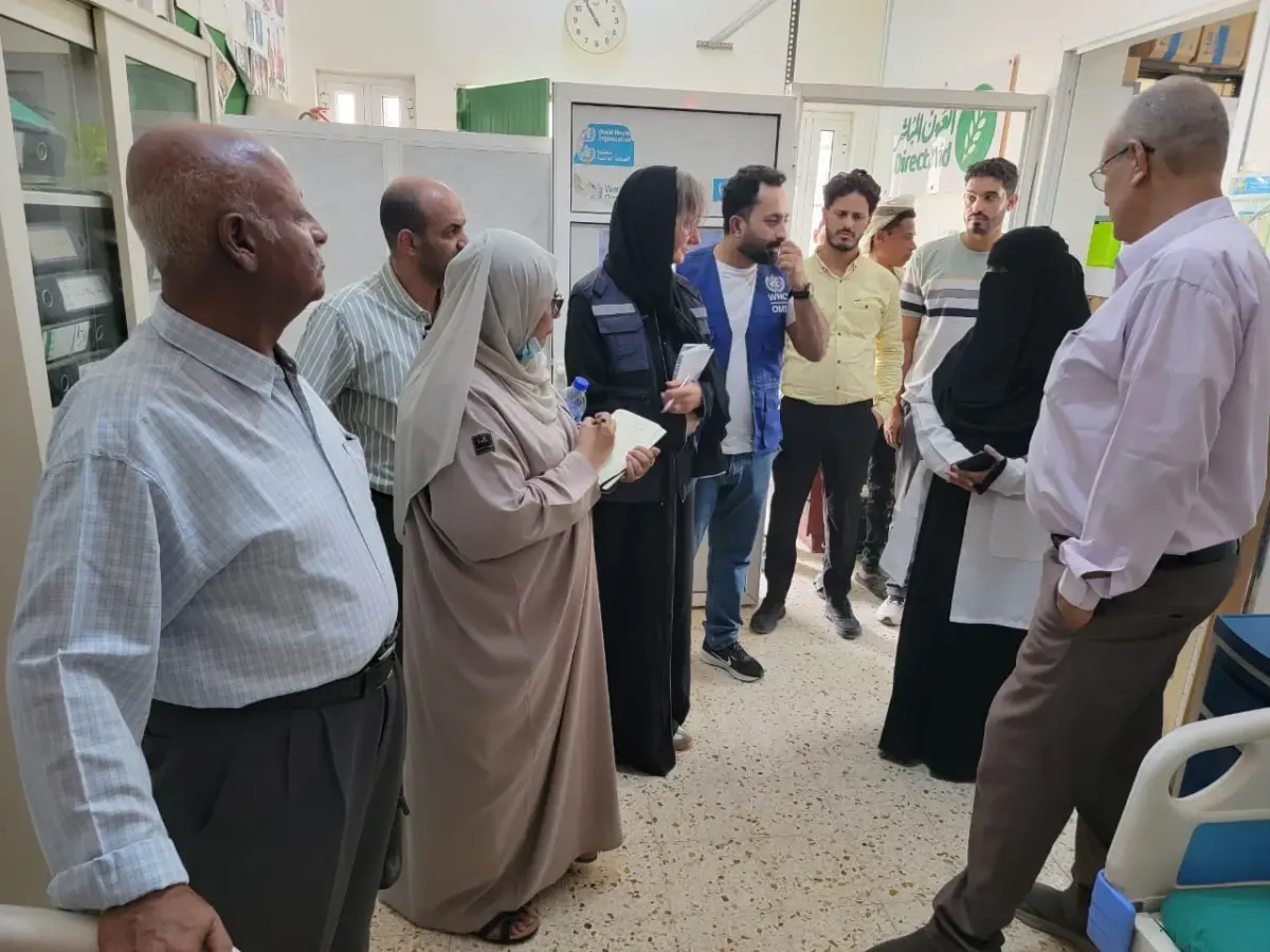 مدير صحة البريقة يبحث مع الشركاء واقع المرافق الصح...