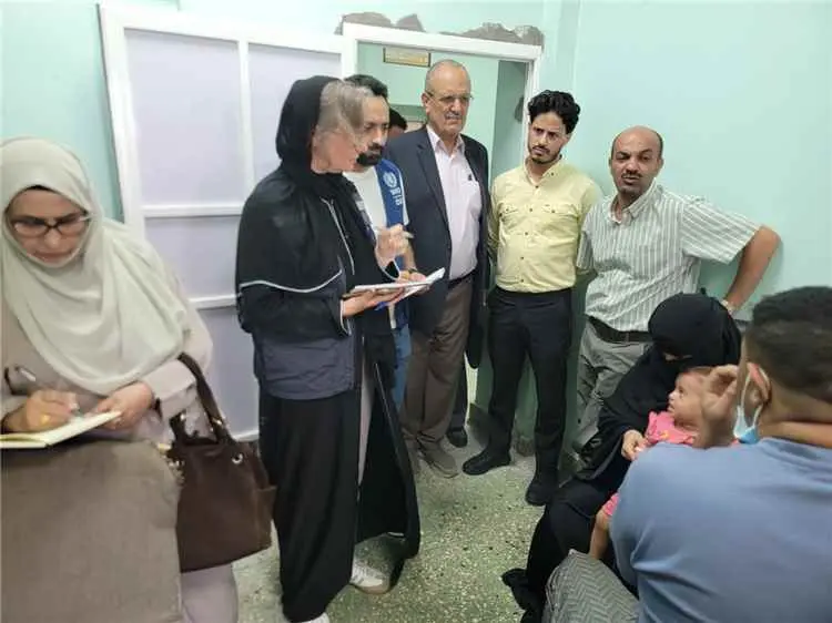 مدير صحة البريقة يبحث مع الشركاء واقع المرافق الصح...